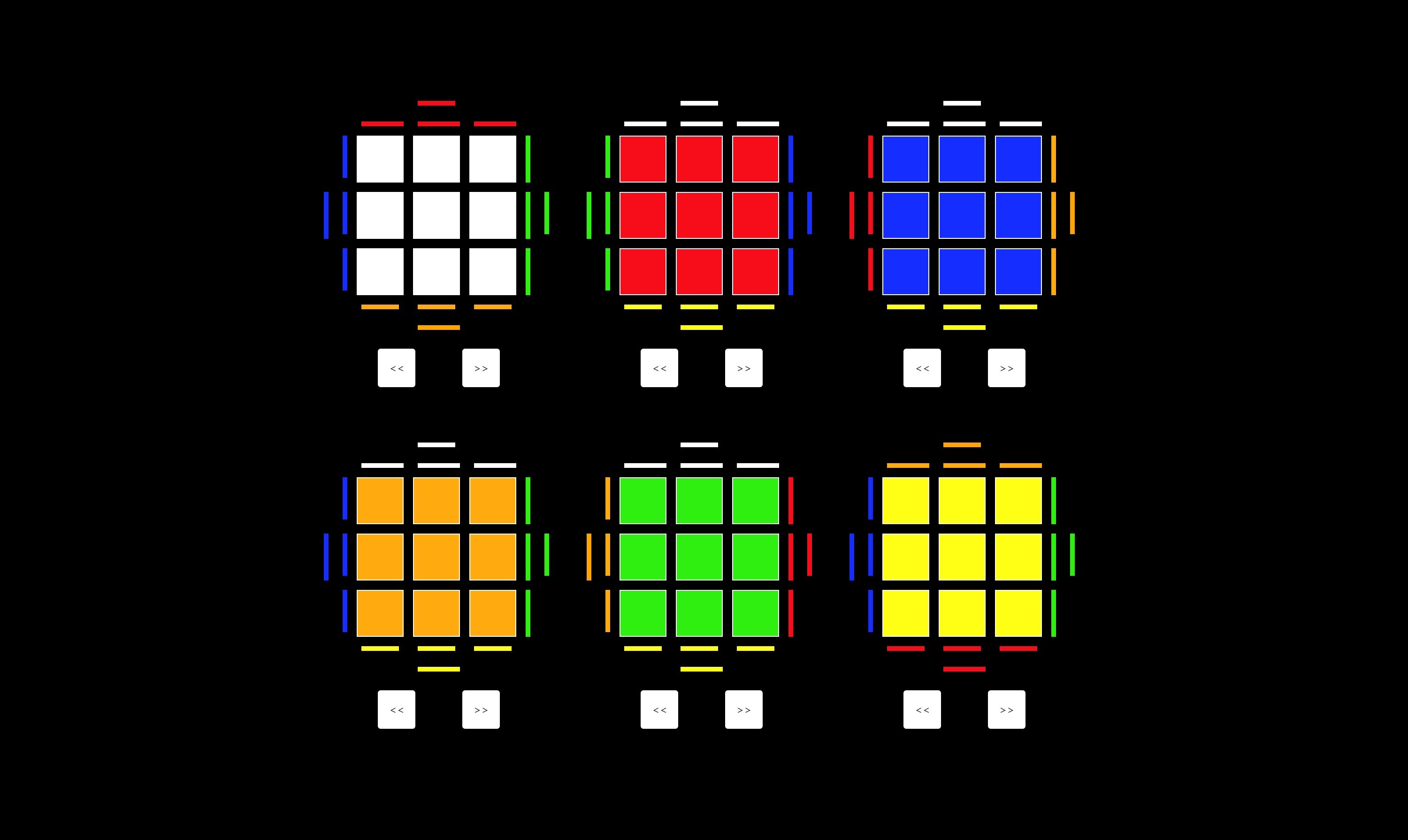 Solved Rubik's Cube